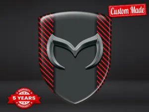 Mazda Personalised Car Stickers Max Resilient Pro Look